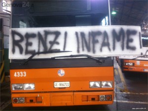 “Renzi bugiardo”. A Firenze tranvieri in sciopero selvaggio contro la privatizzazione: Amt fa scuola