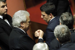 Senato: voto di Fiducia al Governo Renzi