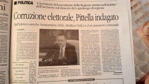 Basilicata il Governatore M. Pittella (Pd) indagato per “corruzione elettorale”