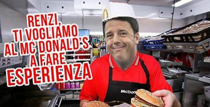 Il simbolo della “Buona Scuola” di Renzi: L’accordo tra MIUR e McDonald’s