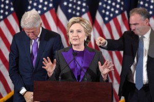 Hillary Clinton Makes A Statement After Loss In Election
