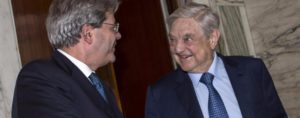 Che ci fa Soros a Palazzo Chigi da Gentiloni? Giallo intorno alla visita del miliardario che aiuta i migranti.