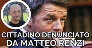 DENUNCIA CHOC DI MATTEO RENZI A UN CITTADINO ITALIANO / (VIDEO)