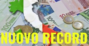 Ennesimo nuovo record del debito pubblico italiano: sale a 2.278 miliardi