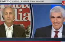 Banca Etruria, Travaglio vs Casini: “A che titolo Boschi chiamava banchieri?”. “E’ un problema tra lei e l’ex ministra”