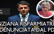 Giovanna Mazzoni: il PD querela la contestatrice di Renzi