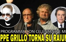 Clamoroso: Beppe Grillo torna su Raiuno con Celentano e Mina. Freccero annuncia il nuovo programma. Guardate e diffondete.