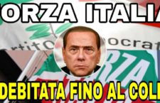 Forza Italia in Bancarotta. Pignorati i conti del partito di Berlusconi.