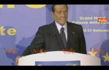 Berlusconi: mi candido alle elezioni per salvare l’Italia [VIDEO]