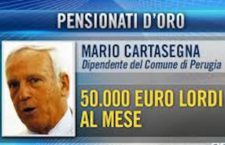 Pensioni d’oro, in Umbria il secondo assegno più alto d’Italia, 651mila euro l’anno: la Corte dei Conti azzera il taglio