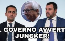 Manovra, il governo avverte Juncker “Giù le mani dai punti chiave” l’Italia deve rinascere…