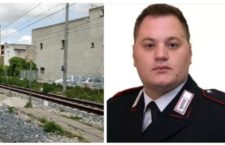 Tragedia a Caserta, Carabiniere muore investito dal treno, mentre inseguiva un ladro