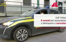 GDF Milano: associazione per delinquere finalizzata alla corruzione. Eseguiti 5 arresti.