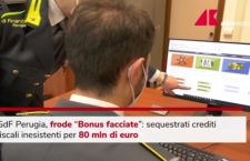 Perugia, Frode “bonus facciate”, sequestrati crediti fittizi e beni per oltre 3 milioni di euro