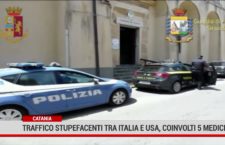 Catania. Traffico stupefacenti tra Italia e Usa, coinvolti 5 medici